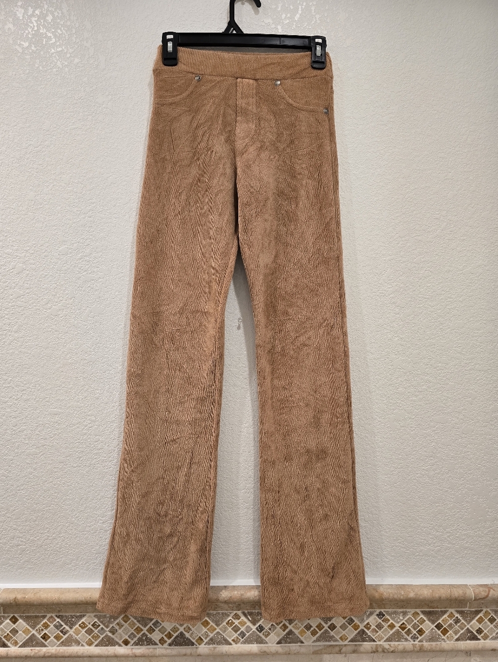 GODDESSWEAR CORDUROY CLASSIC LITE FLARE PANT HIGH WAIST - Picture 3 of 6